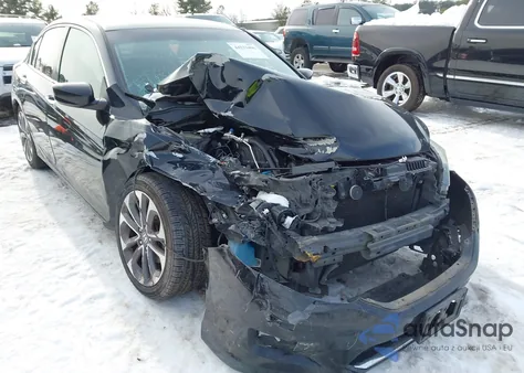 2013 Honda Accord Sport из США, поврежденный, VIN 1HGCR2E52DA125179